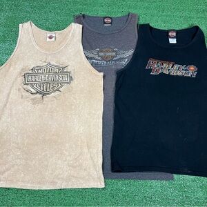 🚨BUNDLE🚨
Three Harley Davidson Large Tanks.
All in excellent condition